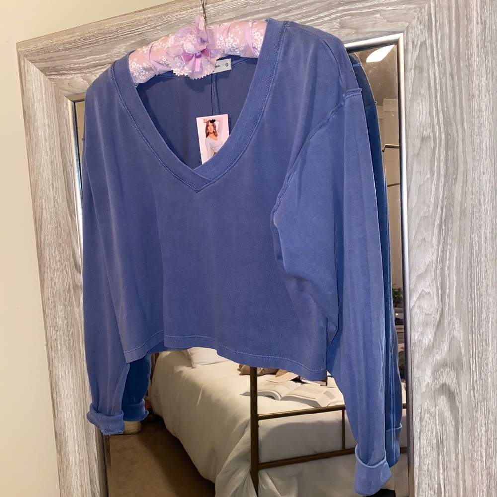 Cropped Molly Green Sweater